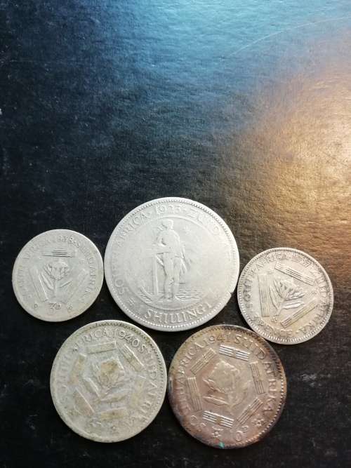 *80%Silver* SA Union Coin lot. approx 14g