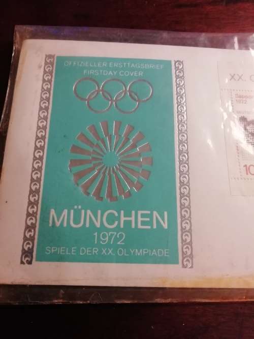 1972 Munchen Olympiade FDC