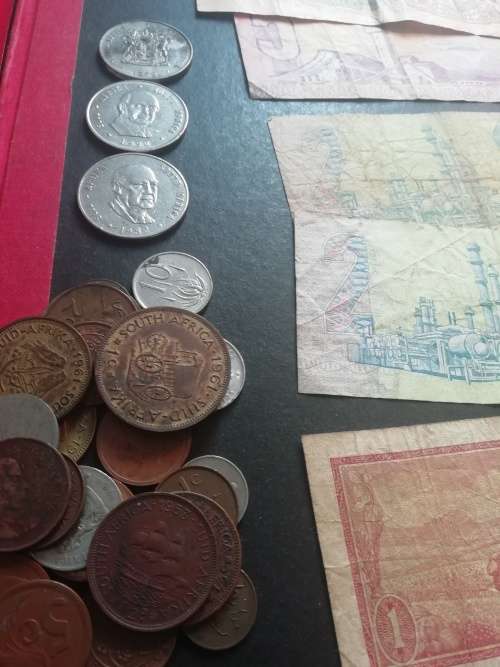 RSA Bank notes and coins