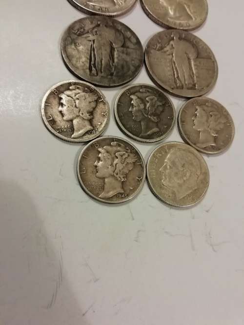 US *90% Silver* Coin lot. 37grams. See pictures