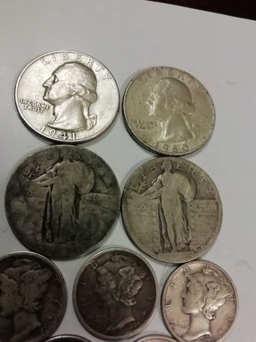US *90% Silver* Coin lot. 37grams. See pictures