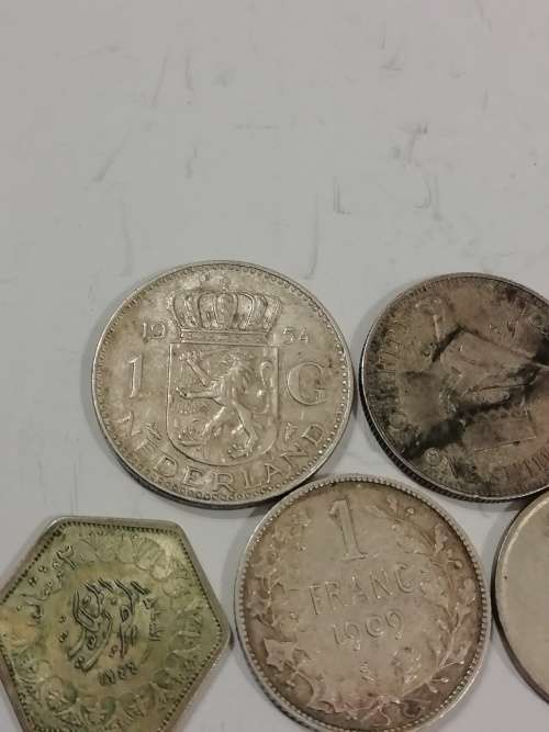 Mixed *silver* coin lot. 27 grams