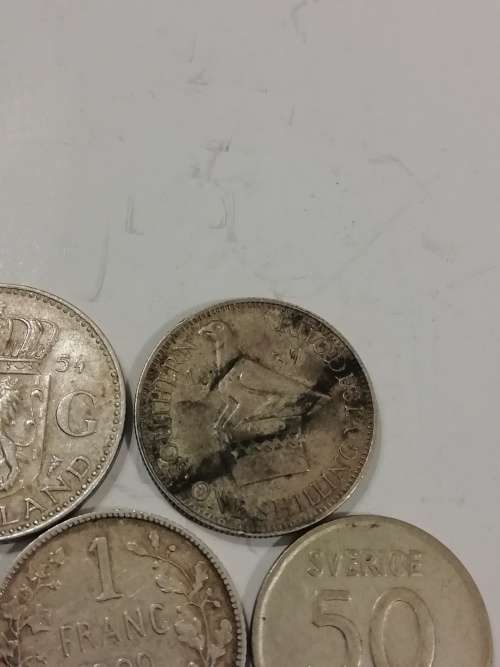 Mixed *silver* coin lot. 27 grams