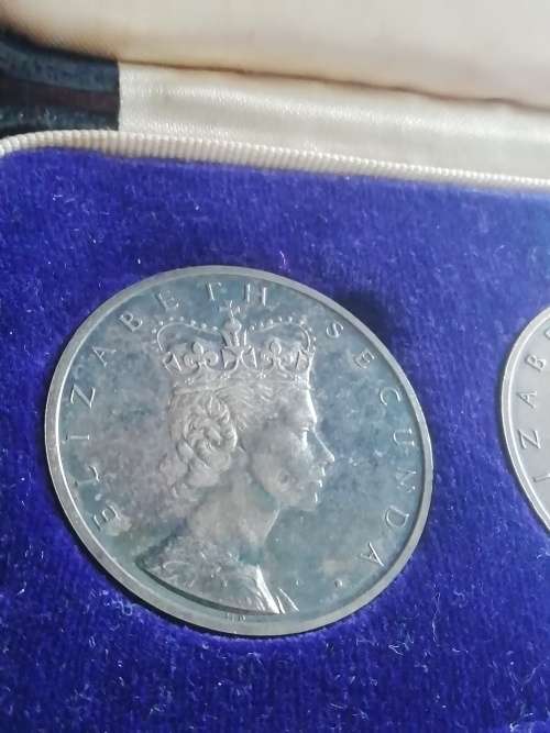 1953 Silver and Bronze Coronation medals in SA Mint box. Excellent condition.