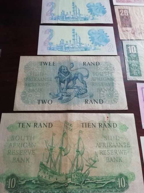 Old SA Bank note collection
