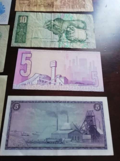 Old SA Bank note collection