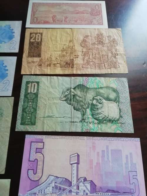 Old SA Bank note collection