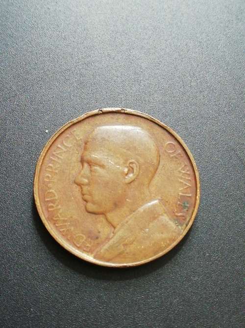 1925 Prince Edward of Wales Commemorative medal