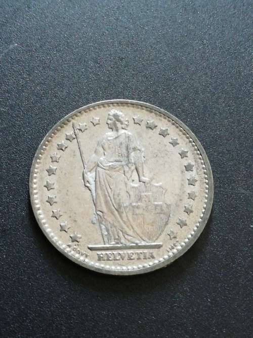 1974 1/2 Franc Switzerland