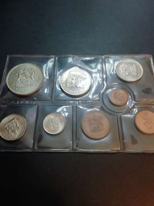 1975 RSA UNC coin set. Silver R1