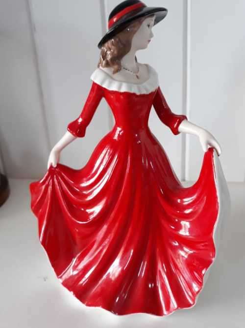FROM THE LEONARDO COLLECTION - A FIGURINE CREATED BY ANNIE ROWE - I COULD HAVE DANCED ALL NIGHT