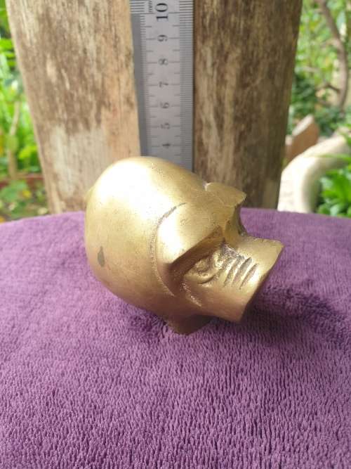 Brass Pig Paperweight