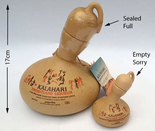 Rare 1990s Vintage Kalahari Thirstland Liqueur