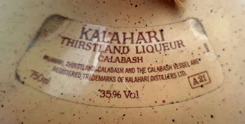 Rare 1990s Vintage Kalahari Thirstland Liqueur