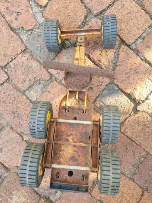 VINTAGE 1980S TONKA ROAD GRADER