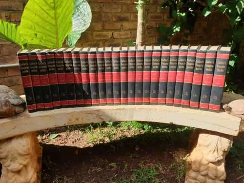 STUNNING SIGHT: COMPLETE 24 VOL SET OF 1969 COLLIERS ENCYCLOPEDIA