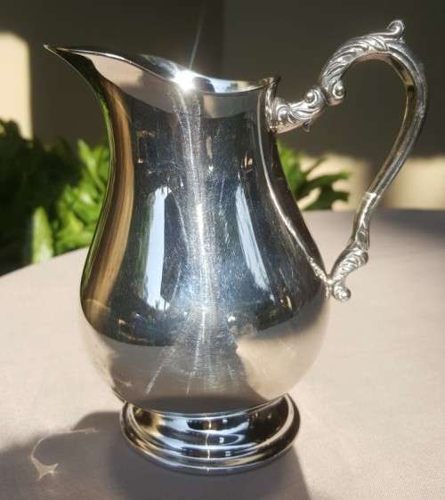 BEAUTIFUL VINTAGE ENGLISH SILVER PLATED COFFEE/TEA SET WITH TRAY