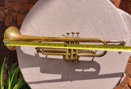 AWSOME VINTAGE (1960s) GRAFTON OF ENGLAND FOREIGN BRASS STANDARD TRUMPET