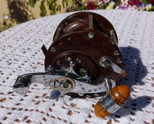 VINTAGE TATLER 3 BIG GAME FISHING REEL MADE IN ENGLAND