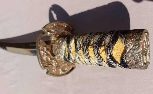 SAMURAI TANTO SWORD OR DAGGER WITH SCABBARD WELL MADE WITH 440 STAINLESS STEEL IN TAIWAN