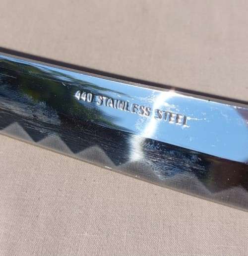 SAMURAI TANTO SWORD OR DAGGER WITH SCABBARD WELL MADE WITH 440 STAINLESS STEEL IN TAIWAN