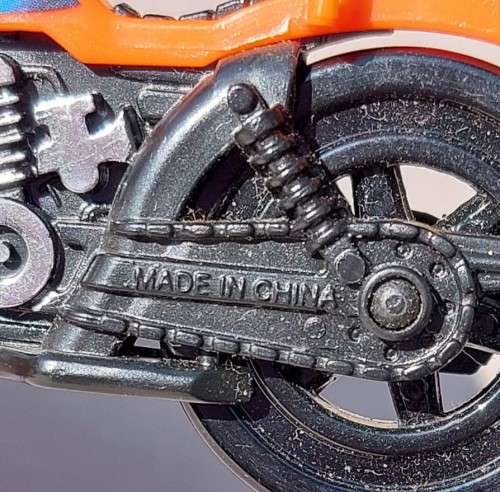 A POP CYCLE TYPE RIP CORD MOTORCYCLE  NO RIDER OR ZIP CORD