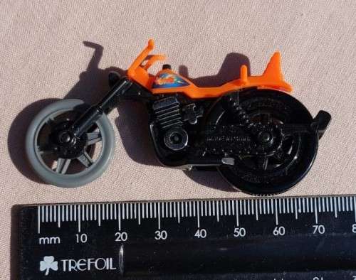 A POP CYCLE TYPE RIP CORD MOTORCYCLE  NO RIDER OR ZIP CORD