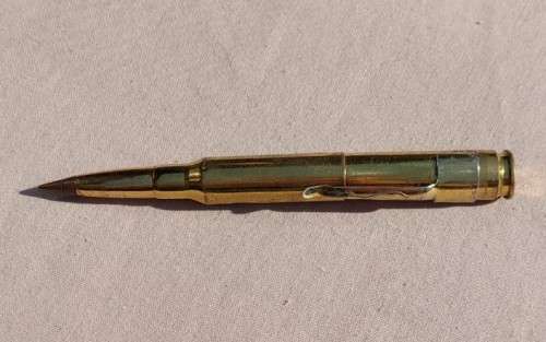 VINTAGE SOUTH AFRICAN R1 RIFLE BULLET PEN