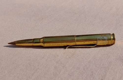 VINTAGE SOUTH AFRICAN R1 RIFLE BULLET PEN