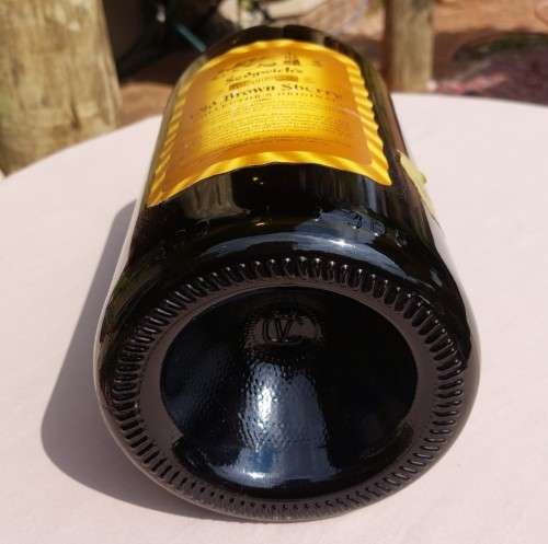 VINTAGE OLD BROWN SHERRY COLLECTORS 3L BROWN AMBER BOTTLE - EMPTY
