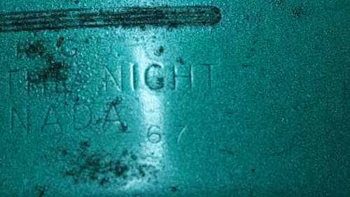 RARE COLEMAN 241G 1967 SINGLE MANTLE PARAFFIN PRESSURE LANTERN SEAFOAM GREEN JUDGED WORKING