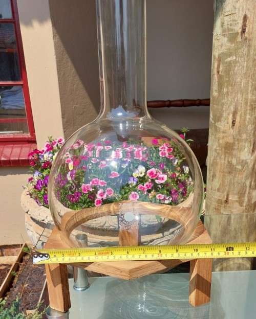 RARE GLASS FROM THE PAST! A DURAN 50 SCHOTT MAINZ 10L LABORATORY EVAPORATOR JENA CHEMISTRY GLASS