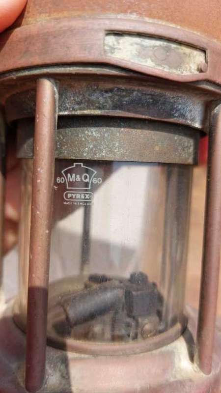 OLD VICTOR KENT WOLF NO 1 MINERS SAFETY LAMP IN WORKING ORDER!