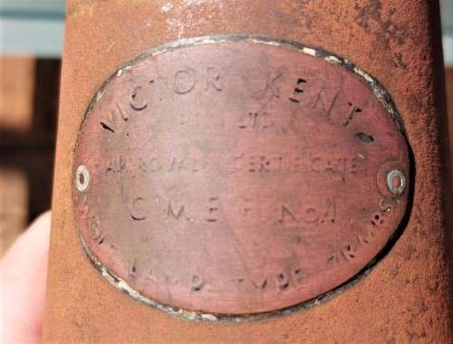 OLD VICTOR KENT WOLF NO 1 MINERS SAFETY LAMP IN WORKING ORDER!