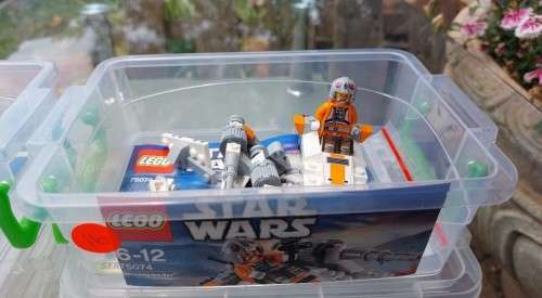 STAR WARS ORIGINAL LEGO SETS Snowspeeder 75074 Rare Discontinued) AND X-Wing Fighter SET 75125