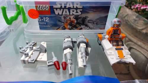 STAR WARS ORIGINAL LEGO SETS Snowspeeder 75074 Rare Discontinued) AND X-Wing Fighter SET 75125