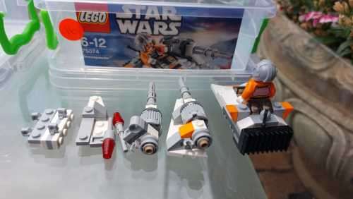 STAR WARS ORIGINAL LEGO SETS Snowspeeder 75074 Rare Discontinued) AND X-Wing Fighter SET 75125