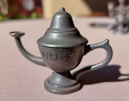 VINTAGE FOCA DUTCH PEWTER MINIATURES, DOLLHOUSE ACCESSORIES  RARE AND COLLECTABLE