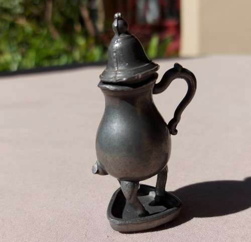 VINTAGE FOCA DUTCH PEWTER MINIATURES, DOLLHOUSE ACCESSORIES  RARE AND COLLECTABLE