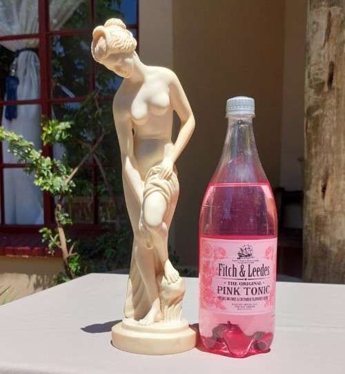CLASSICAL NUDE FEMALE VENUS RESIN STATUE 36CM HIGH