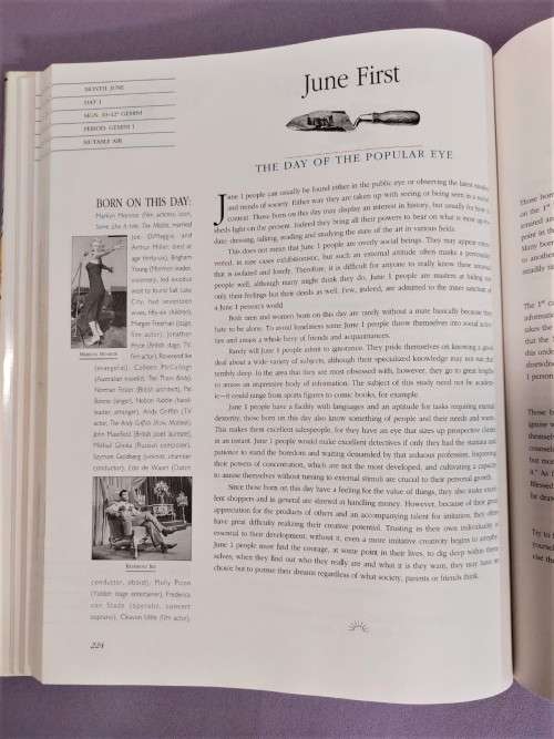 SECRET LANGUAGE OF BIRTHDAYS BOOK 1994 BY GARY GOLDSCHNEIDER - YOUR BIRTHDAY AND YOUR PERSONALITY