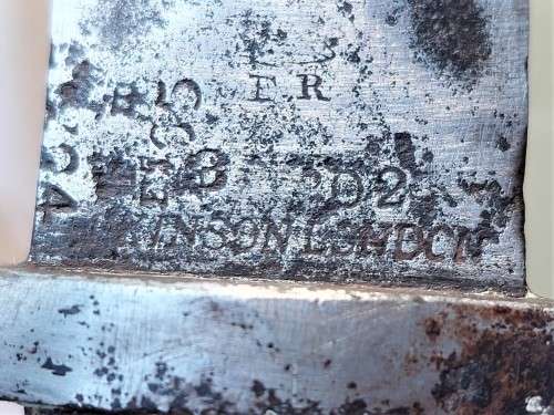 BOER WAR ERA BRITISH LEE METFORD BAYONET MODEL 1888 MKII MADE IN MARCH 1902 (STAMP 3 02 IS DATE)