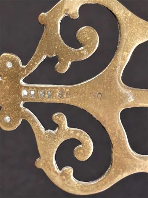 VINTAGE 48CM LONG! BRASS DEVILS FORK, TOASTING FORK, MARSHMELLOW FORK