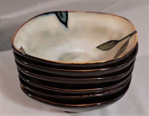 PFALTZGRAFF RUSTIC LEAVES 24 PIECE (6 PERSON) DINNERWARE SET CRAFTED OF STONEWARE