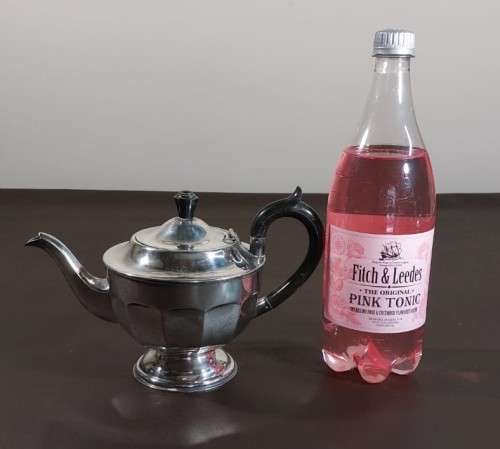 ELEGANT 1940S HECWORTH AUSTRALIA SILVERPLATED ON COPPER COFFEE POT, TEA POT AND WATER JUG