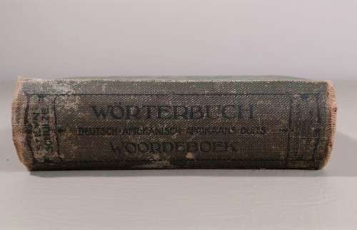 CLOTH BINDED HARD COVER WORTERBUCH DEUTSCH-AFRIKANISCH AFRIKAANS-DUITS WOORDEBOEK PUBLISHED IN 1930
