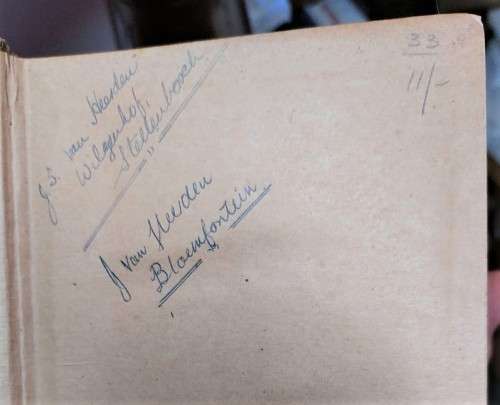 CLOTH BINDED HARD COVER WORTERBUCH DEUTSCH-AFRIKANISCH AFRIKAANS-DUITS WOORDEBOEK PUBLISHED IN 1930