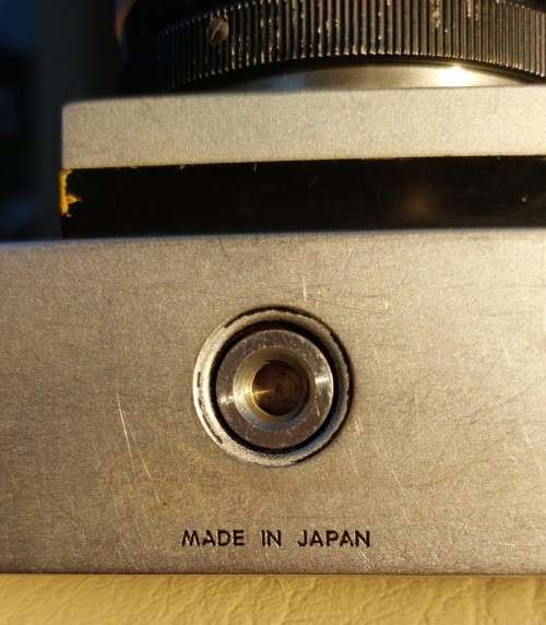 NIKON F 1963 SLR CAMERA (SERIAL 6524881) WITH NIKKOR-S AUTO 50MM LENS (SERIAL 574106) WORKING!