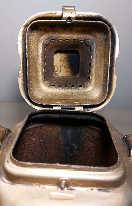 RAILWAY LAMP - VINTAGE ADLAKE CO LTD NON SWEATING LAMP - LONDON BRITISH MADE USED IN SOUTH AFRICA