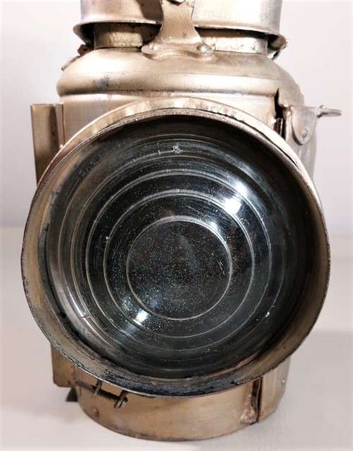 RAILWAY LAMP - VINTAGE ADLAKE CO LTD NON SWEATING LAMP - LONDON BRITISH MADE USED IN SOUTH AFRICA